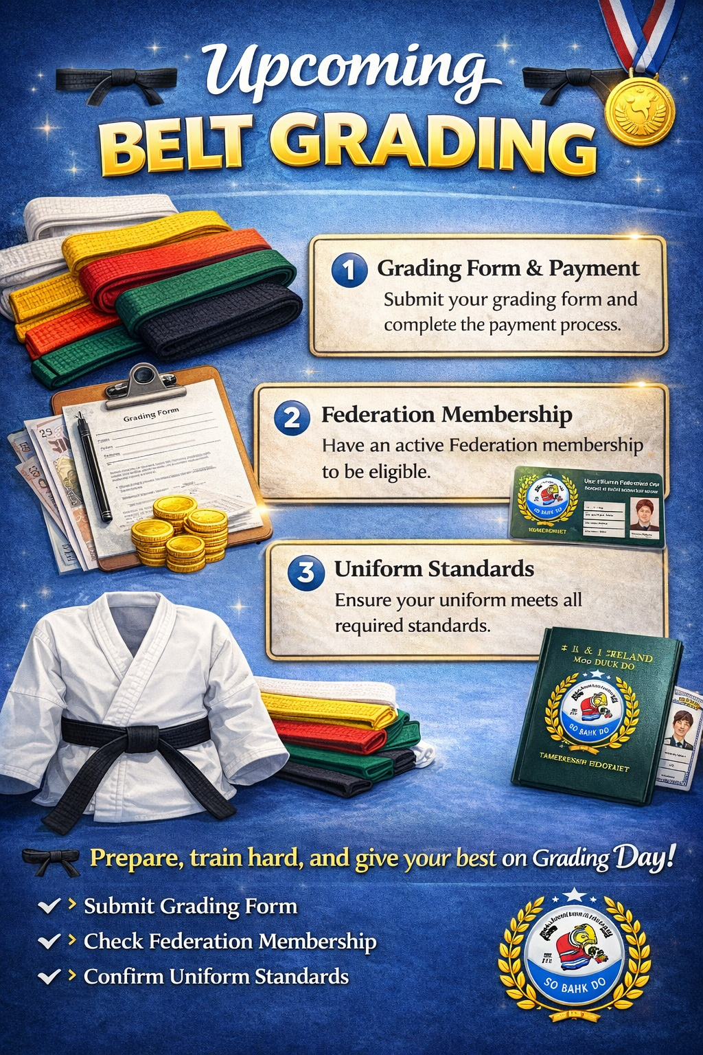 September Grading 5th September 2026