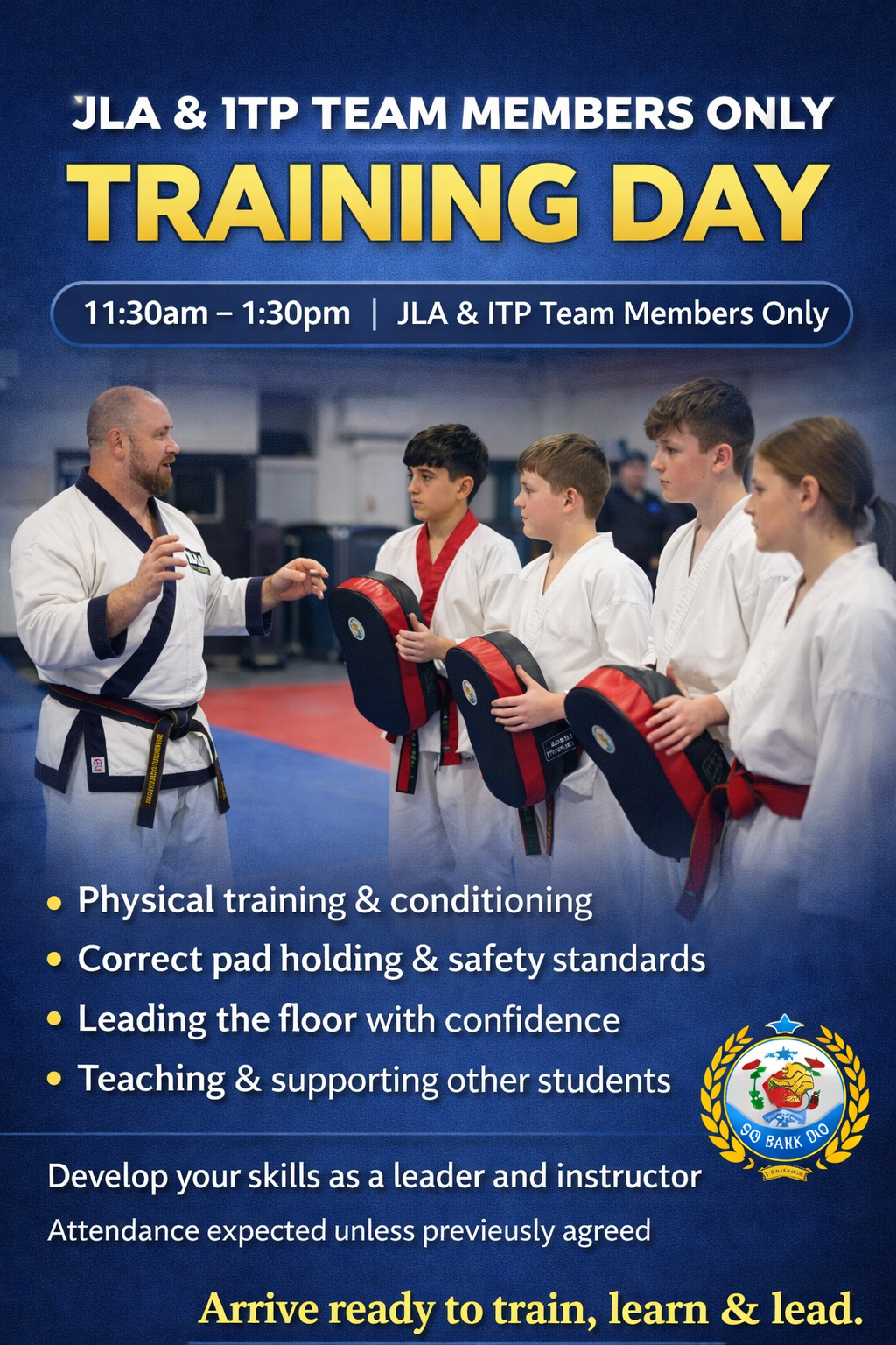 June JLA & ITP Team Training Day (Team Members Only)