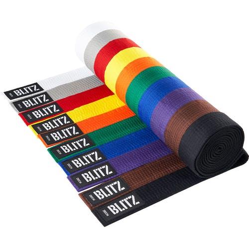 KARATE AND KICKBOXING GRADING BELTS