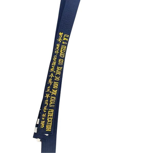 PERSONALISED BLACK BELT